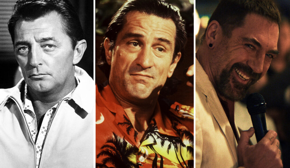 CAPE FEAR, Robert Mitchum, 1962; CAPE FEAR, Robert De Niro, 1991; Javier Bardem in 