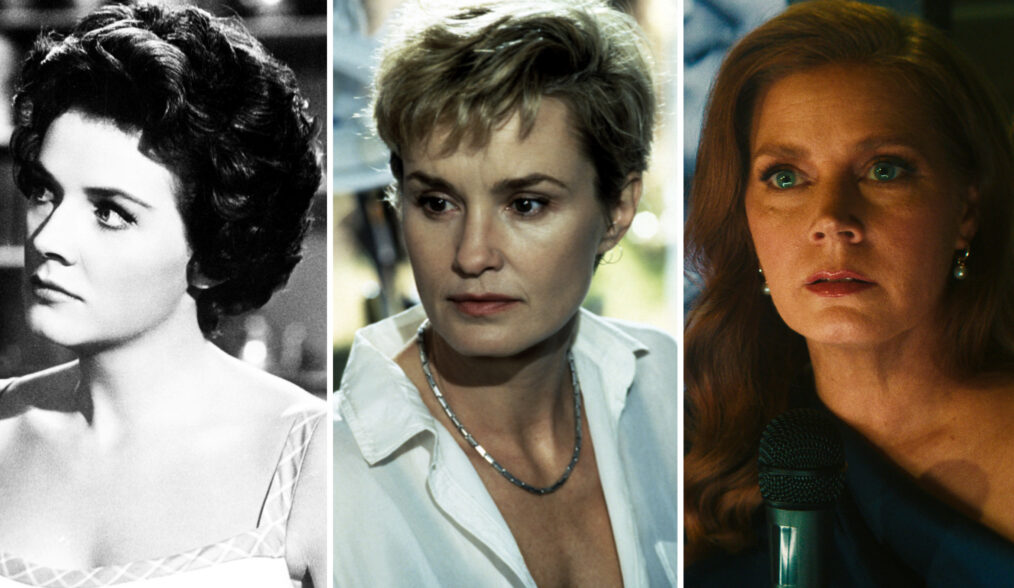CAPE FEAR, Polly Bergen, 1962; CAPE FEAR, Jessica Lange, 1991; Amy Adams in 
