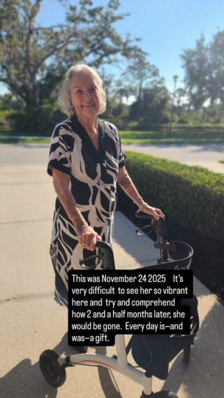 Carolyn von Seelen via Lara Spencer's Instagram Story, April 15, 2026.