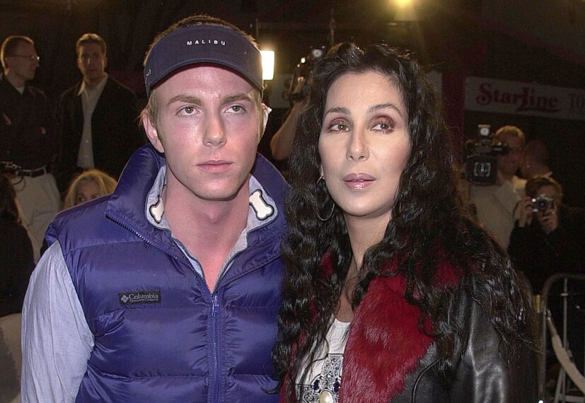 Actress-singer Cher and son Elijah Blue attend the premiere of the film "Blow" March 29, 2001 at the Mann's Chinese Theatre in Hollywood, CA.