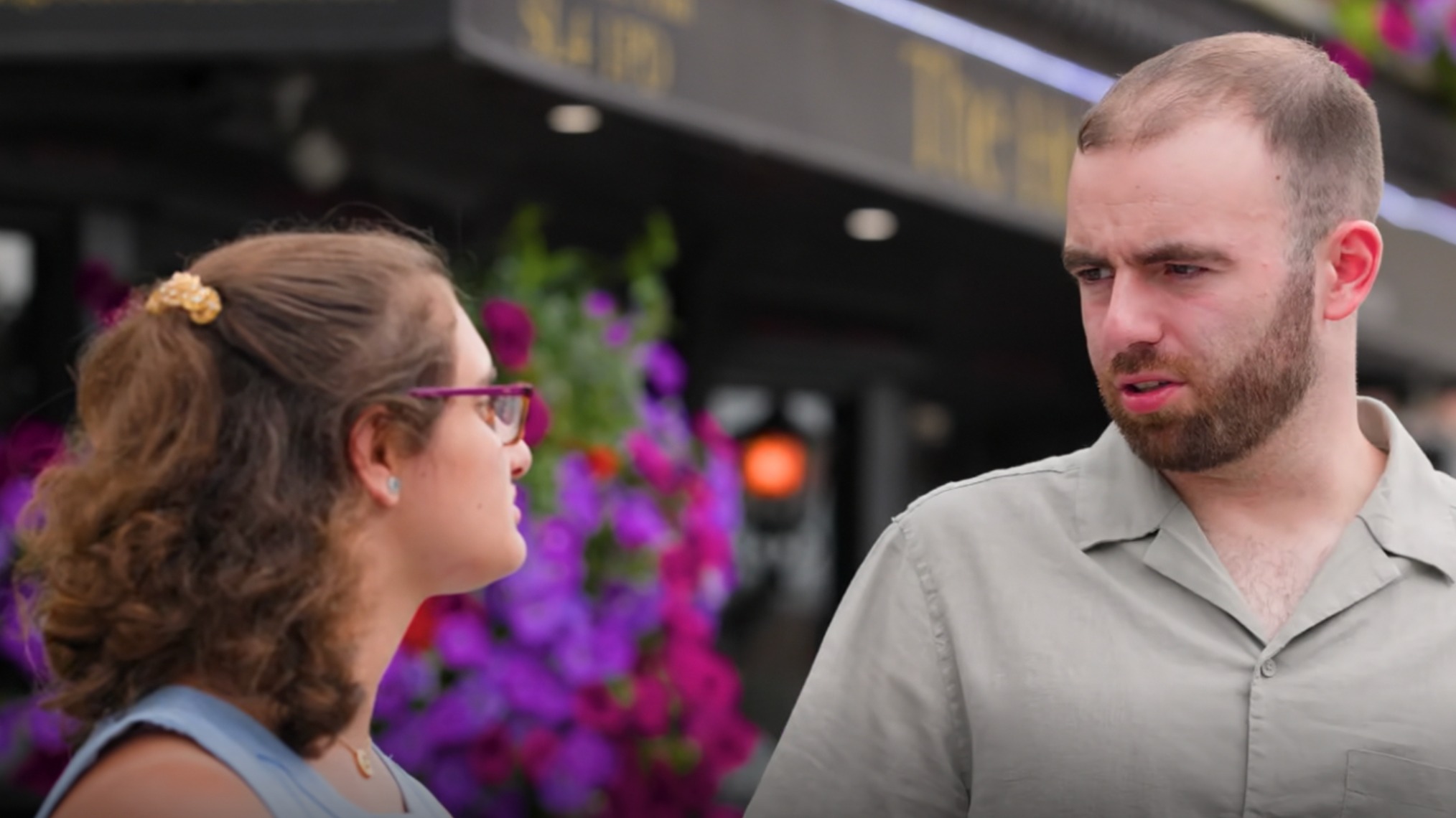 Connor and Georgie in Love on the Spectrum