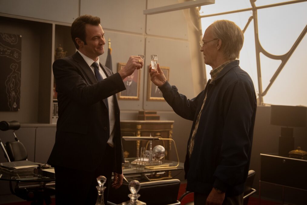 Costa Ronin and Joel Kinnaman in For All Mankind