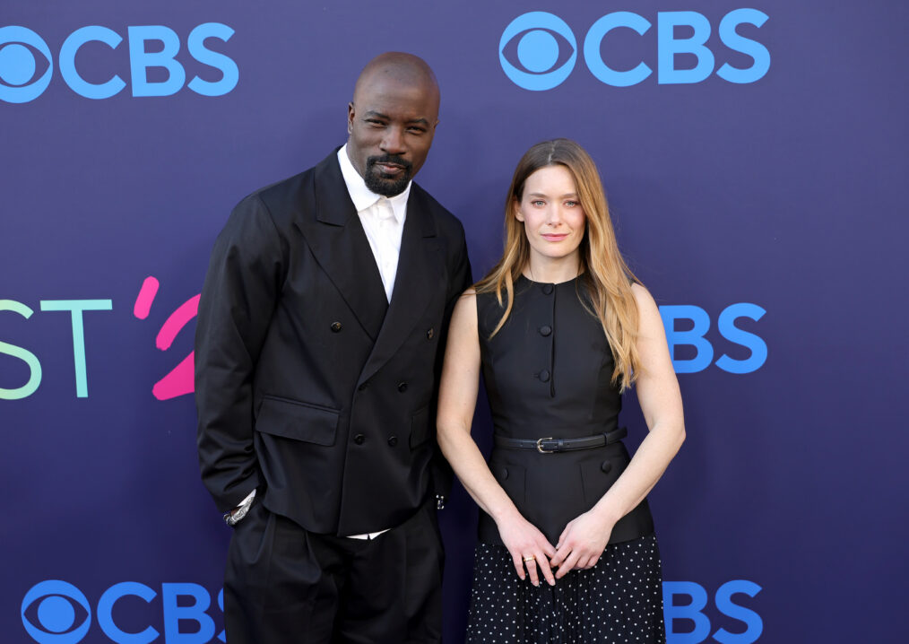 LOS ANGELES, CALIFORNIA - APRIL 15: (L-R) Mike Colter and Rachel Keller attend CBS Fest 2026 at Paramount Pictures Studios on April 15, 2026 in Los Angeles, California. (Photo by Kevin Winter/Getty Images)