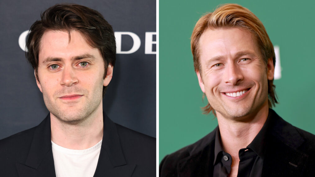 LOS ANGELES, CALIFORNIA - APRIL 25: David Weil attends the Los Angeles red carpet and fan screening for Prime Video's 'Citadel' on April 25, 2023 in Los Angeles, California. (Photo by Leon Bennett/Getty Images); Glen Powell attends the Los Angeles Special Screening of A24's 'How To Make a Killing' at AMC The Grove 14 on February 14, 2026 in Los Angeles, California. (Photo by Matt Winkelmeyer/Getty Images)