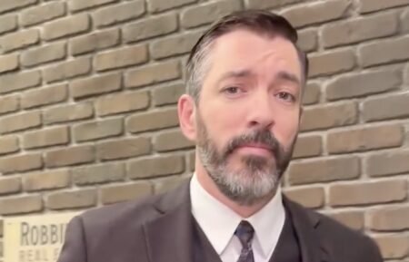 Drew Scott BTS of 'Murdoch Mysteries,' Instagram, April 13, 2026.