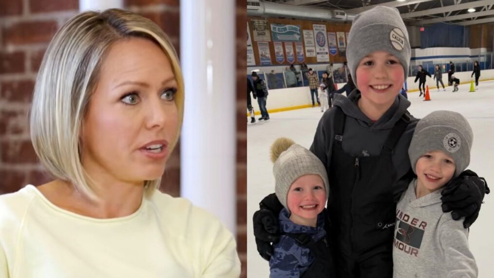 Dylan Dreyer on the March 2, 2026, episode of 'Today's The Parent Chat podcast, YouTube; Dylan Dreyer's sons Rusty, Calvin, and Oliver, Instagram, February 14, 2026.