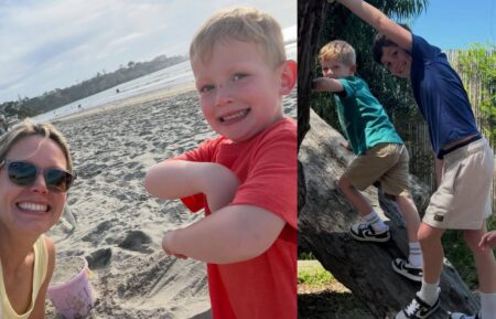 Dylan Dreyer and sons Rusty, Oliver, and Calvin, Instagram, April 11, 2026.