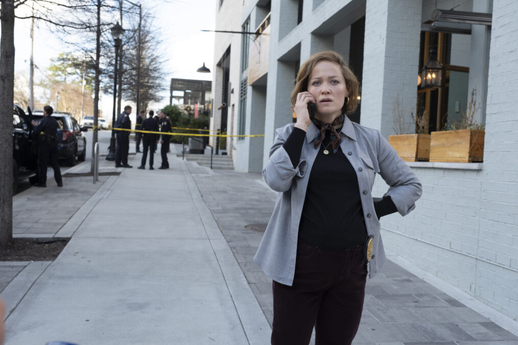 WILL TRENT - “Our Last Dance” - Reeling yet relentless, the team hunts Adelaide and searches for Antonio. As Adelaide systematically eliminates her own acolytes, Will teeters on the edge, haunted by a grief so strong it could unravel the team. TUESDAY, APRIL 21 (8:00-9:00 p.m. EDT) on ABC. (Disney/Wilford Harewood) ERIKA CHRISTENSEN