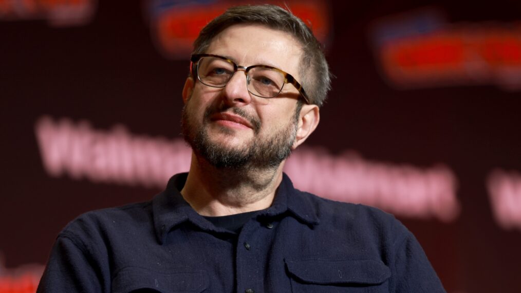NEW YORK, NEW YORK - OCTOBER 11: Eugene Mirman speaks at the 'Bob's Burgers' panel during New York Comic Con 2025 at The Jacob K. Javits Convention Center on October 11, 2025 in New York City. (Photo by Jason Mendez/Getty Images for ReedPop)