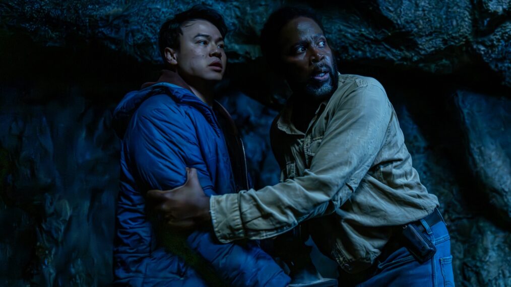 Ricky He as Kenny Liu, Harold Perrineau as Boyd Stevens - FROM Season 4 Episode 401: The Arrival