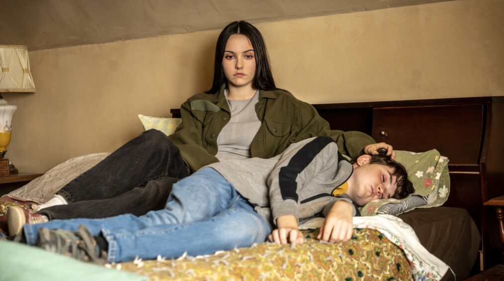 Hannah Cheramy as Julie Matthews, Simon Webster as Ethan Matthews in FROM