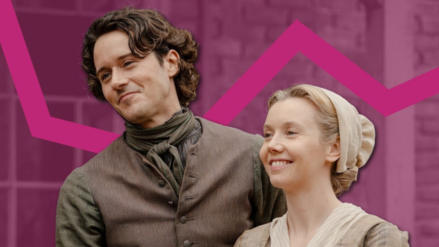 Cesar Domboy and Lauren Lyle of 'Outlander'