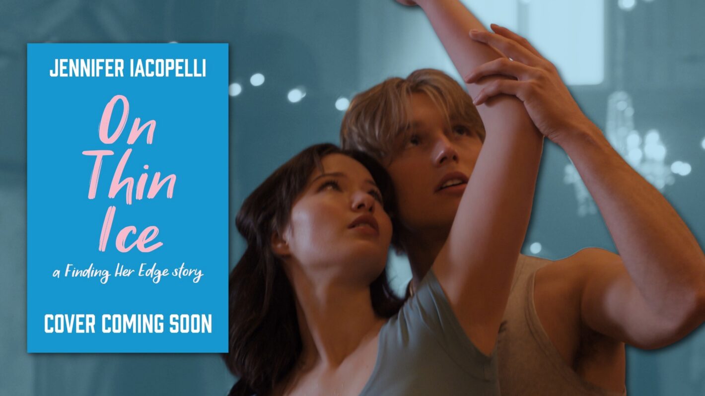 Madelyn Keys and Cale Ambrozic as Adriana and Brayden in Finding Her Edge