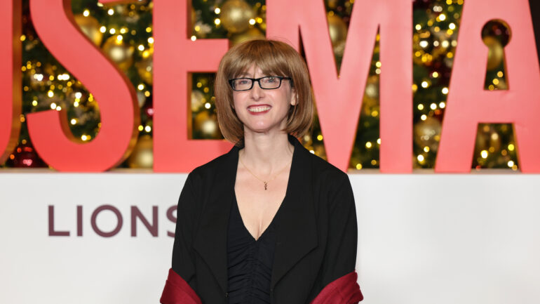 Author Freida McFadden attends "The Housemaid" New York screening