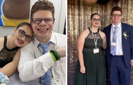 Georgie Harris and Luke of Love on the Spectrum