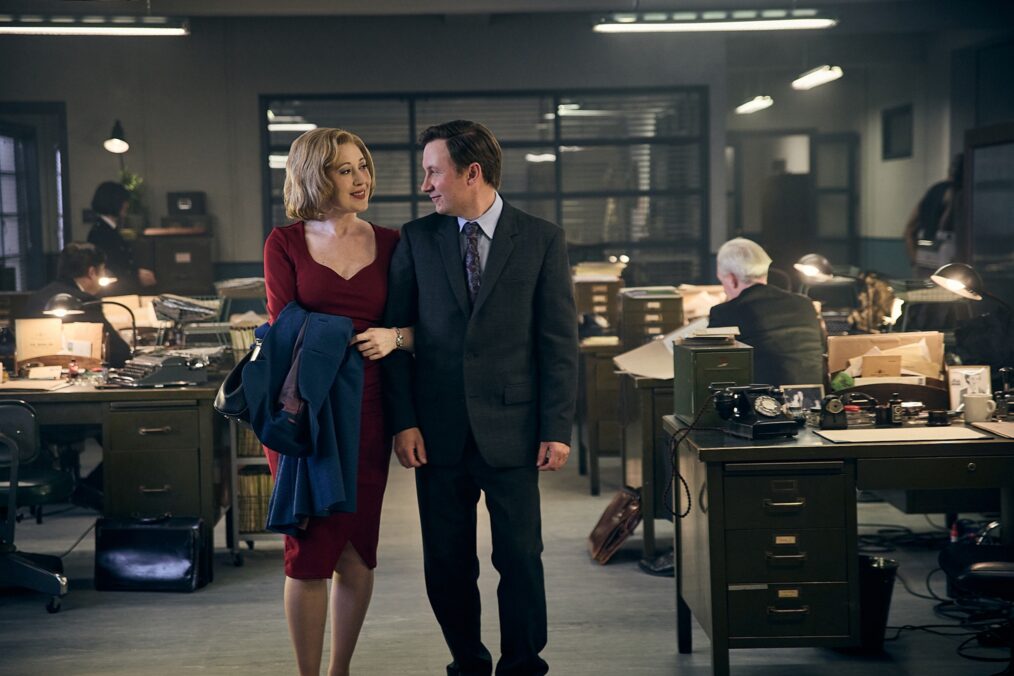 Melissa Johns and Bradley Hall in 'Grantchester'