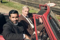 Rishi Nair and Robson Green in 'Grantchester' final season