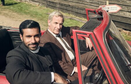 Rishi Nair and Robson Green in 'Grantchester' final season