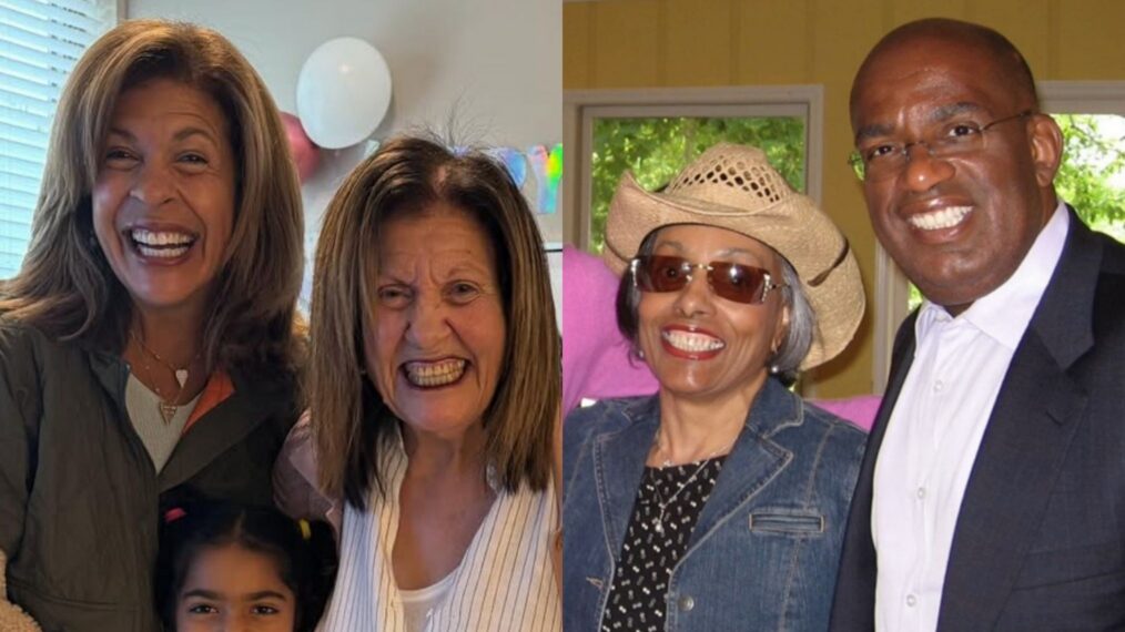 Hoda Kotb and her mother, Sameha Kotb, via Instagram, October 20, 2025; Al Roker and his mother, Isabel Roker, Instagram, April 20, 2026.