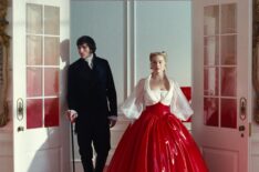Jacob Elordi and Margot Robbie in the film 'Wuthering Heights,' 2026.