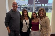 James Franklin, Hala Kotb, Hannah Kotb, and Hoda Kotb, Instagram, April 28, 2026.