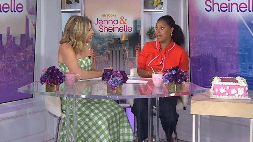 Jenna Bush Hager and Sheinelle Jones on the April 17, 2026, episode of NBC's 'Today With Jenna & Sheinelle.'