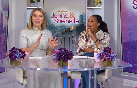 Jenna Bush Hager and Sheinelle Jones on the April 23, 2026, episode of NBC's 'Today With Jenna & Sheinelle.'