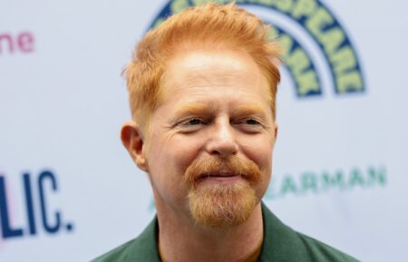 Jesse Tyler Ferguson attends Shakespeare in the Park's opening night celebration of 'Twelfth Night' at Delacorte Theater on August 21, 2025 in New York City.