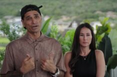 Kamohai and Tristyn Kalama on Season 3, Episode, 3, of HGTV's 'Renovation Aloha,' April 14, 2026.