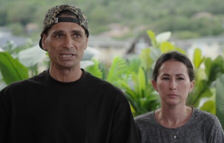 Kamohai and Tristyn Kalama on Season 3, Episode, 3, of HGTV's 'Renovation Aloha,' April 14, 2026.