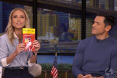 Kelly Ripa and Mark Consuelos on the April 8, 2026, episode of ABC's 'Live With Kelly and Mark.'