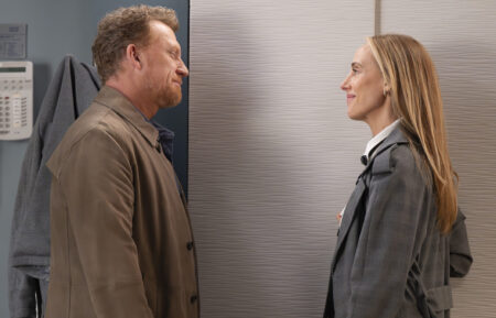 GREY’S ANATOMY - “Through the Fire” - A Station 19 firefighter lands in the ER for severe burn treatment, and the team treats an elderly patient impaled by an art structure. A Fox Foundation innovation competition reunites Meredith and Bailey. THURSDAY, APRIL 30 (10:00-11:00 p.m. EDT) on ABC. (Disney/Anne Marie Fox) KEVIN MCKIDD, KIM RAVER