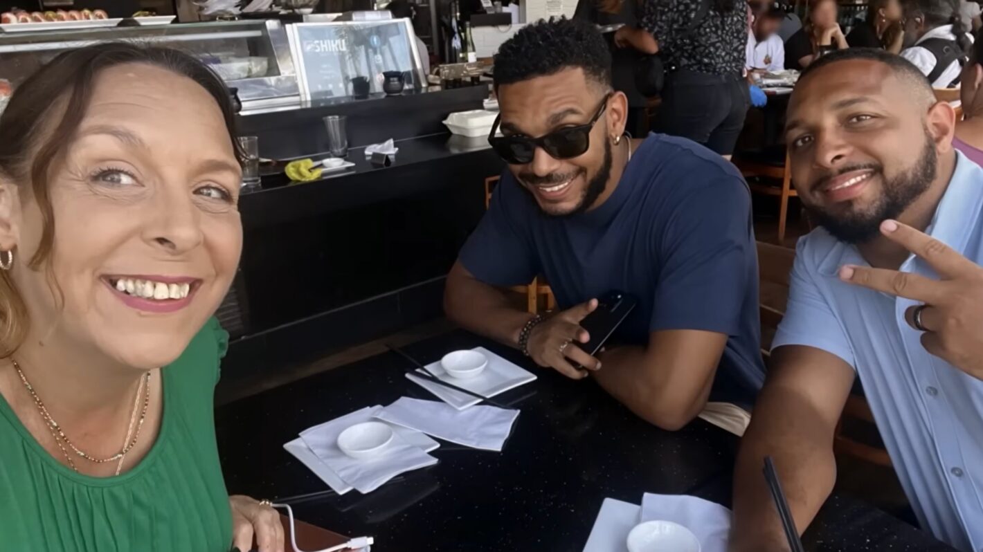 Kimberly Menzies, Jamal Menzies, and Larry on '90 Day: The Single Life'