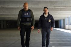 LL Cool J and Wilmer Valderrama on Season 23, Episode 18, of CBS' 'NCIS,' April 28, 2026.