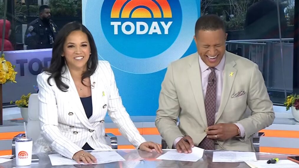 Laura Jarrett and Craig Melvin on the April 2, 2026, episode of NBC's 'Today.'