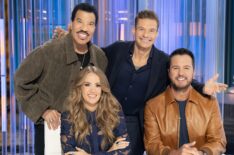 Lionel Richie, Carrie Underwood, Ryan Seacrest, Luke Bryan, 'American Idol,' ABC.