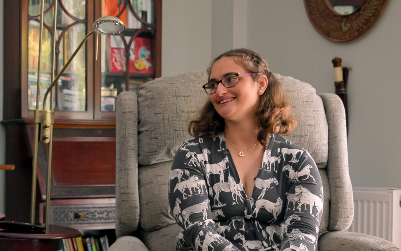 Georgie from episode 405 of Love on the Spectrum