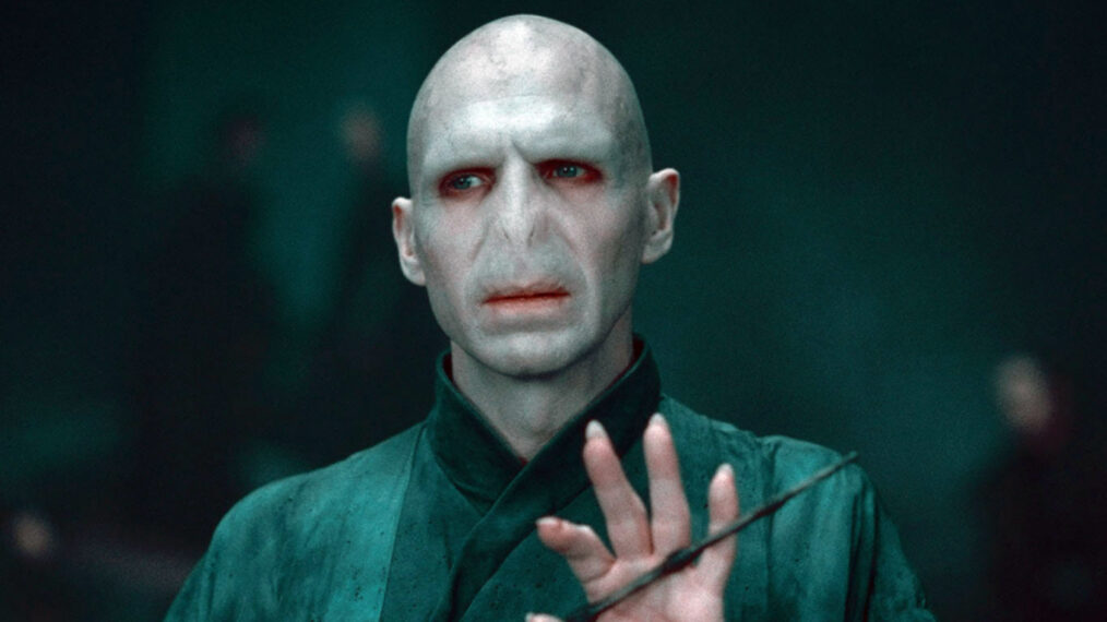 Ralph Fiennes as Voledmort in 'Harry Potter'