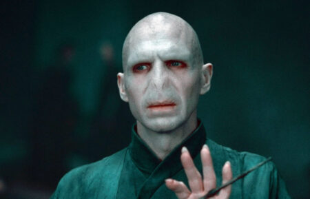 Ralph Fiennes as Voledmort in 'Harry Potter'
