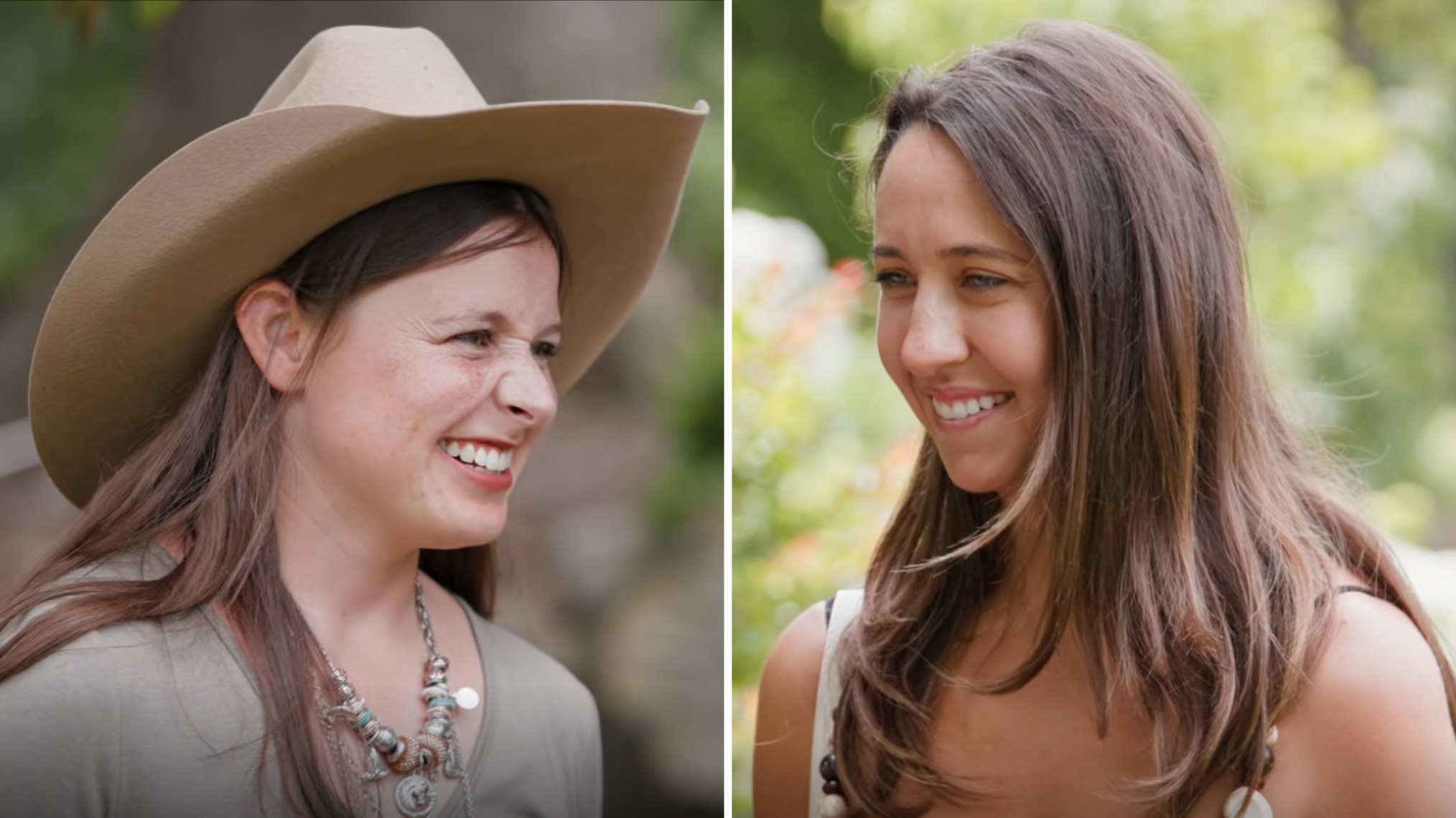 Madison and a friend in Love on the Spectrum