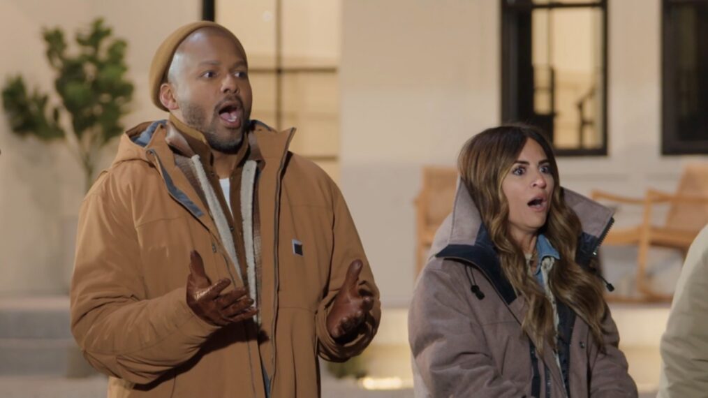 Michel Smith Boyd and Alison Victoria on Season 6 of HGTV's 'Rock the Block,' 2025.