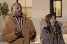 Michel Smith Boyd and Alison Victoria on Season 6 of HGTV's 'Rock the Block,' 2025.