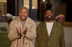 Michel Smith Boyd and Anthony Elle on Season 4 of HGTV's 'Rock the Block,' 2023.