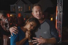 Mika and Brian Kleinschmidt on Season 2 of HGTV's 'Rock the Block,' 2021.