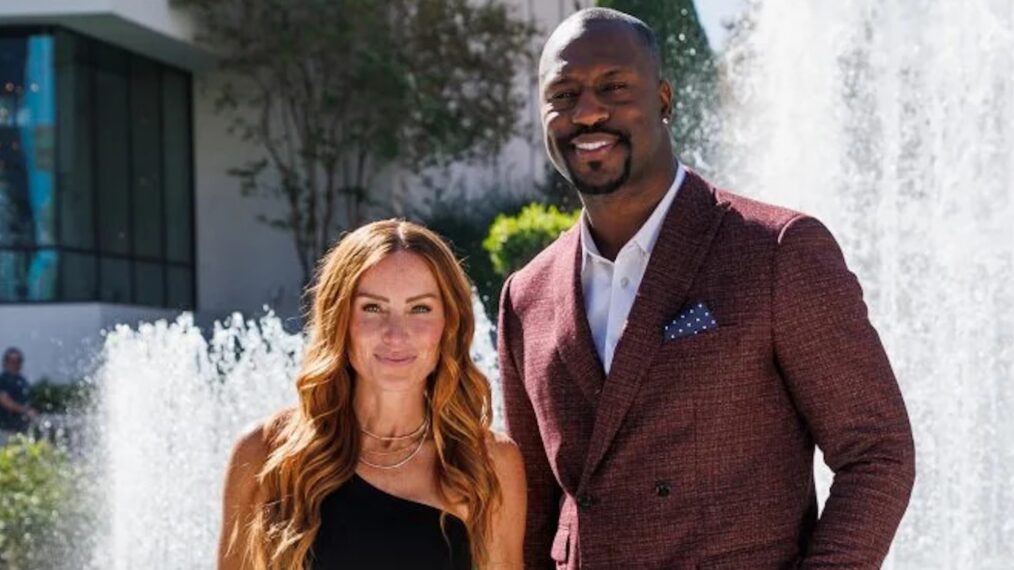 Mina Starsiak Hawk and Vernon Davis, HGTV's 'Rock the Block' Season 7, premieres April 13, 2026.