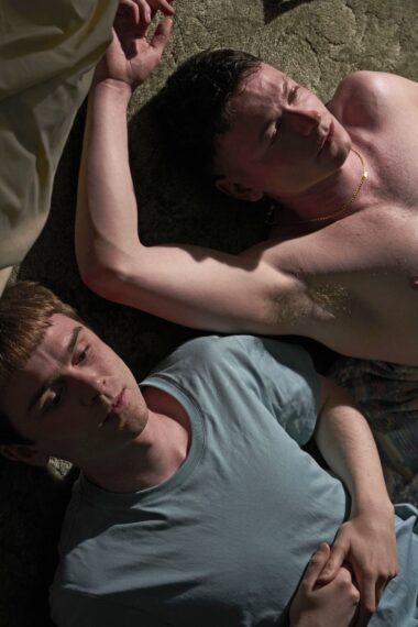 Mitchell Robertson and Stuart Campbell in Half Man