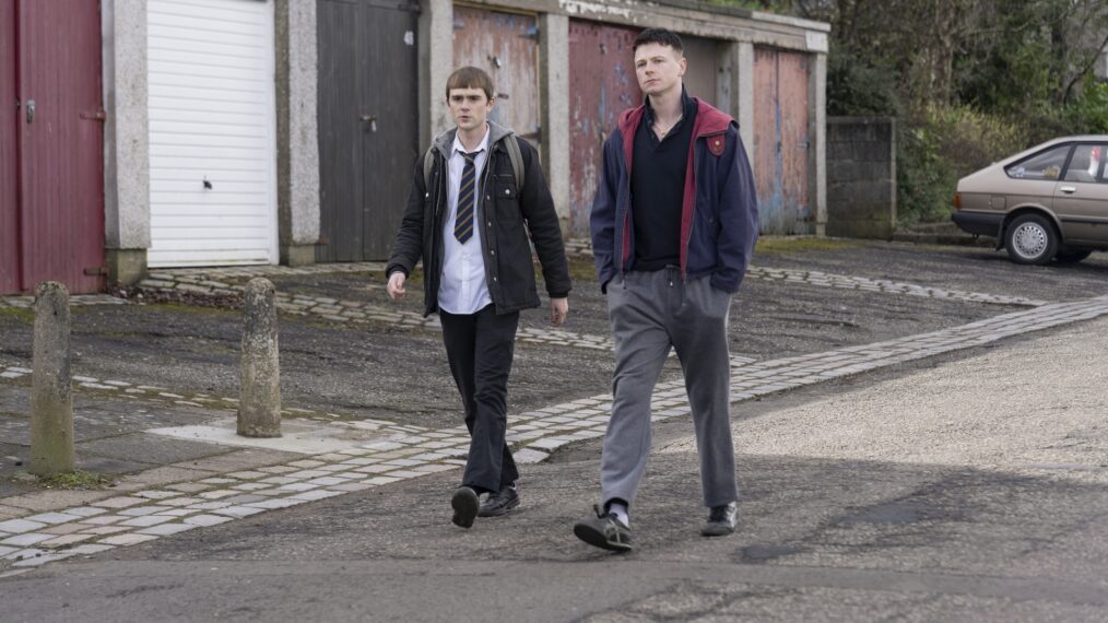 Mitchell Robertson and Stuart Campbell in Half Man series