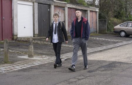 Mitchell Robertson and Stuart Campbell in Half Man series