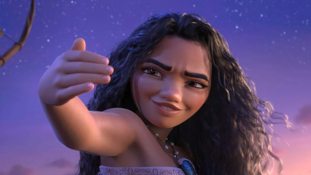 'Moana 2,' Moana (voice: Auli'i Cravalho), 2024, Disney.