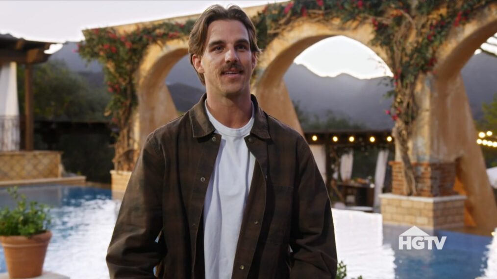 Noah Erb on Season 1, Episode 6, of HGTV's 'Bachelor Mansion Takeover,' April 6, 2026.